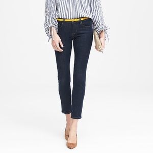 BANANA REPUBLIC PETITE Skinny Dark Wash